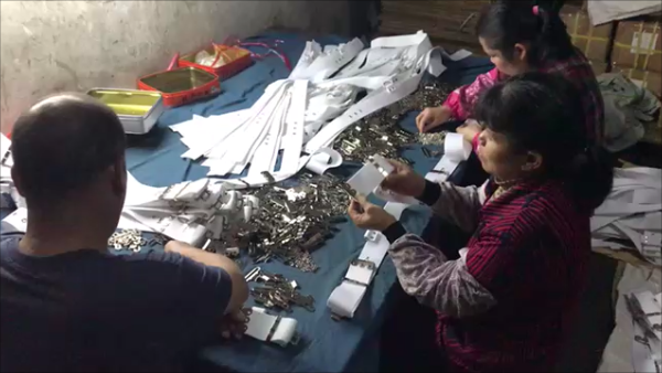 Metal Accessories Assembling For Military Belt