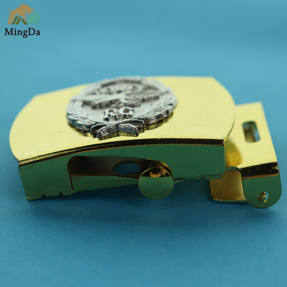 Brass Policy Belt Buckle