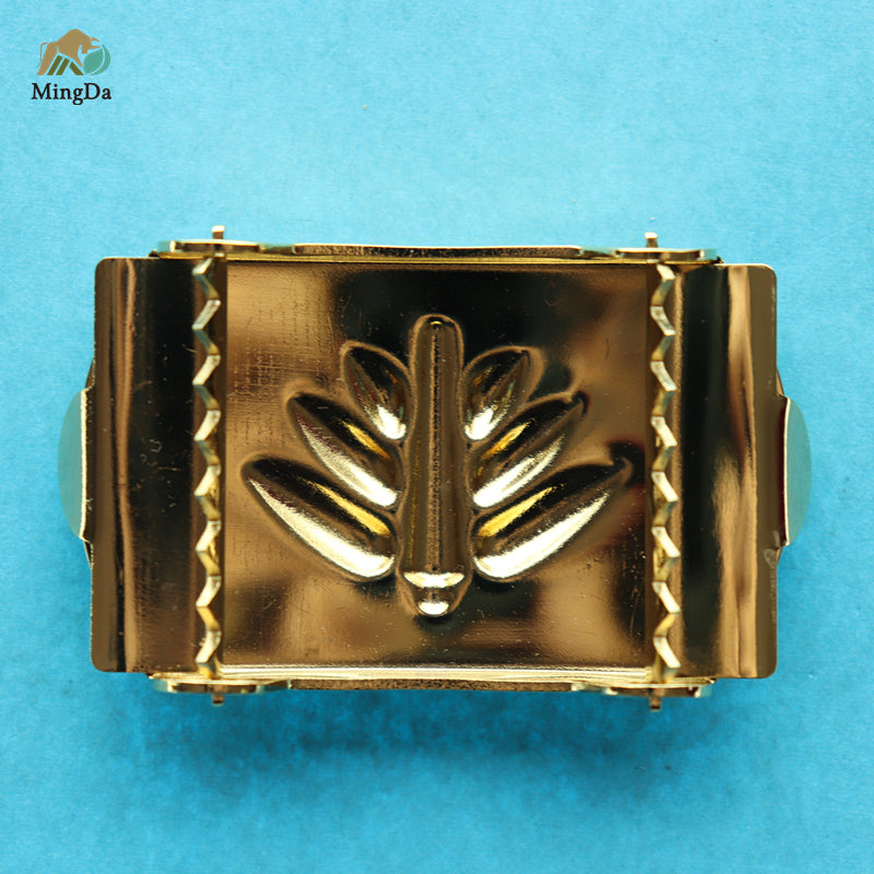 Bangladesh Military Belt Buckle-18K Gold Electronic Plating